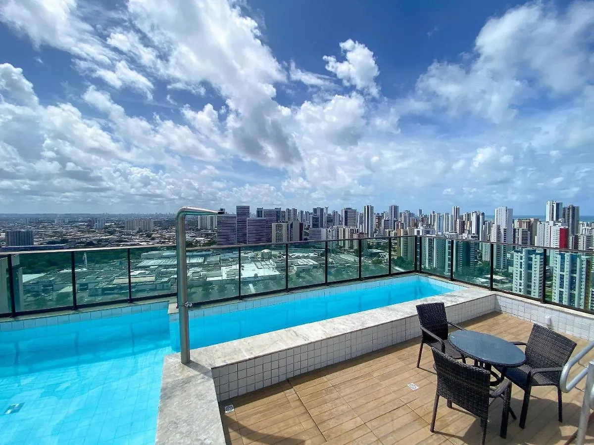 Flat Localizado A 200M Shopping Recife, Bem Perto Da Praia De Boa Viagem E Com Wi-Fi 400Mbps Brazil