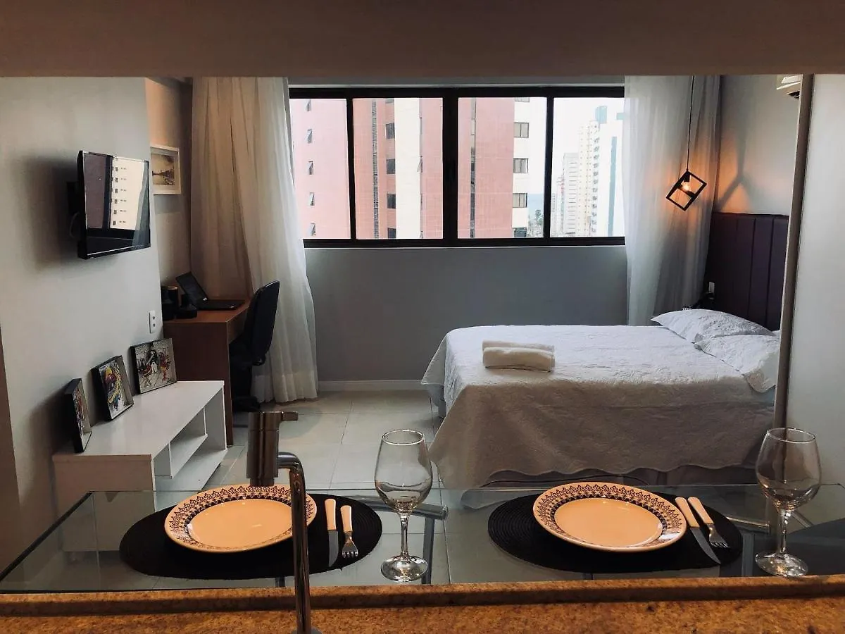 Flat Localizado A 200M Shopping Recife, Bem Perto Da Praia De Boa Viagem E Com Wi-Fi 400Mbps Apartment Recife