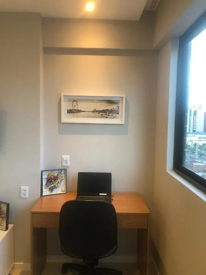 Flat Localizado A 200M Shopping Recife, Bem Perto Da Praia De Boa Viagem E Com Wi-Fi 400Mbps Apartamento